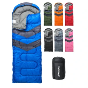Saco de dormir con capucha creativo portátil estilo sobre para exteriores