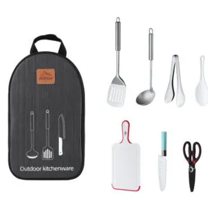 CampGlut Outdoor Picknick Aufbewahrungstasche Camping Kochgeschirr