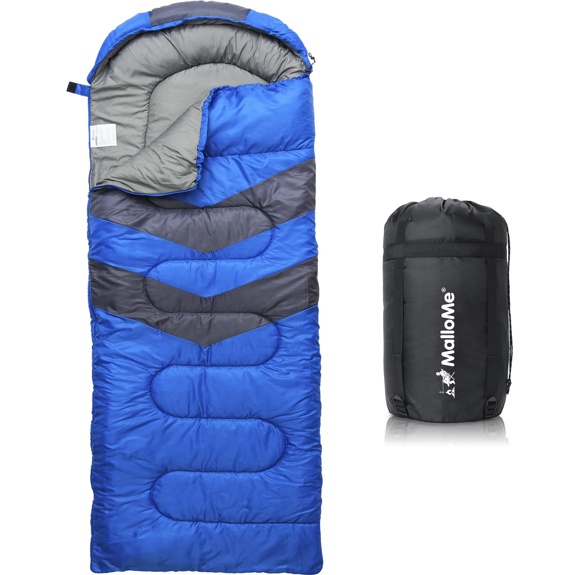 Kreativer tragbarer Schlafsack im Umschlag-Stil mit Kapuze für den Außenbereich