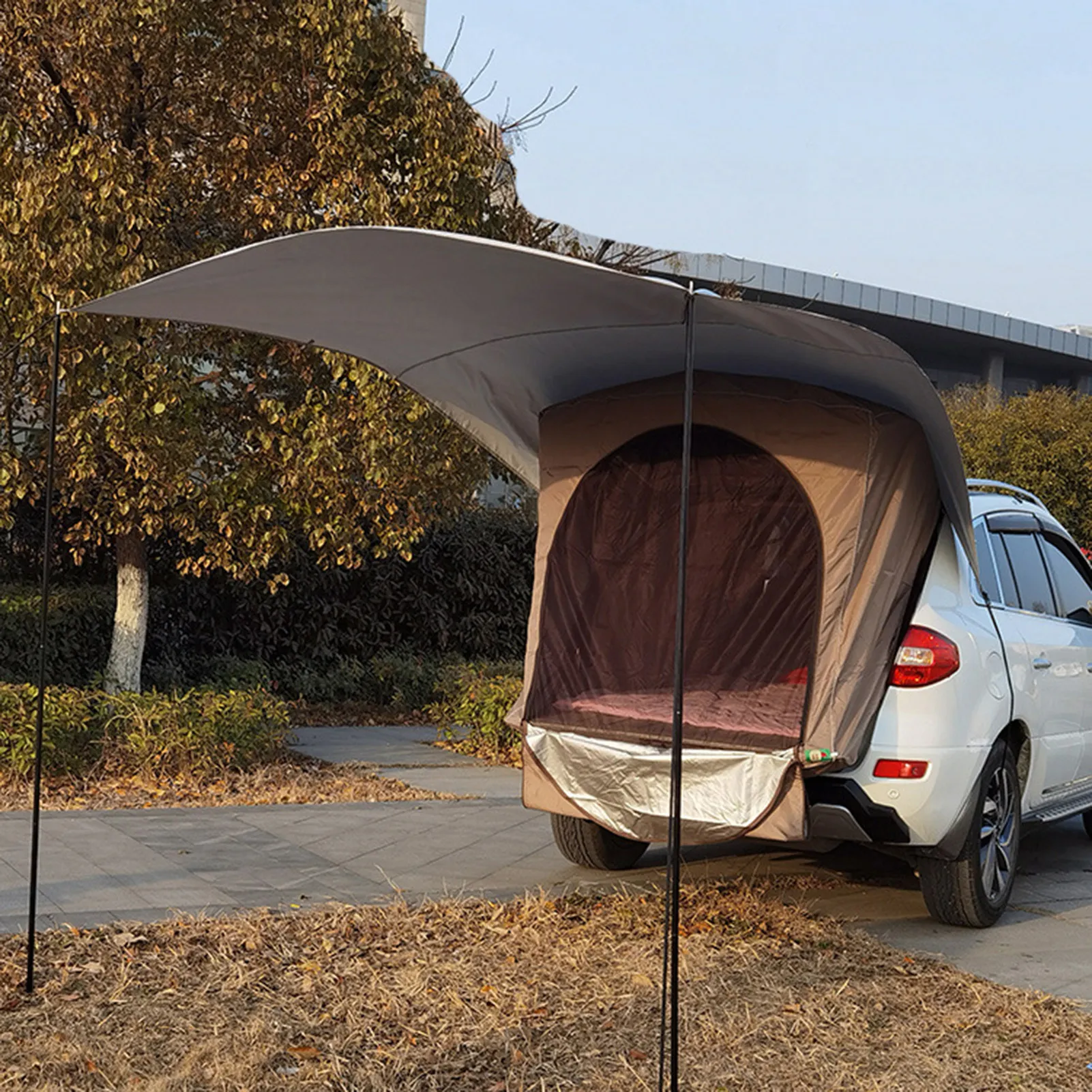 CampGlut Auto-Heck-Auto-Seiten-Kofferraum-Überdachung, Camping-Zelt