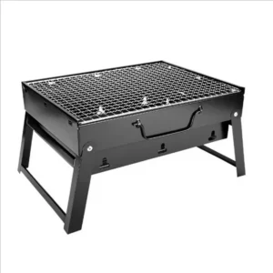CampGlut Barbecue Großer Outdoor-Grill, tragbarer Holzkohlegrill, BBQ