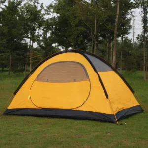 CampGlut Outdoor-Camping-Camping-Doppelschicht-Aluminium-Stangenzelt