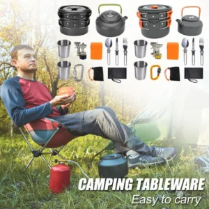 Camping-Kochset - Camping Outdoor Ausrüstung - CampGlut
