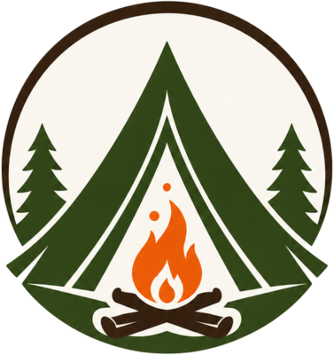 CampGlut Logo – Robuste mechanische Outdoor-Produkte für Camping, Grillen und Natur