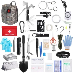 125Pcs Überlebens Kits Professionell Notfall Überlebens Ausrüstung Taktisch Erste Hilfe Set Supplies For Outdoo