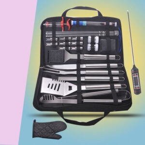 25piece Grill Werkzeug Tasche Set