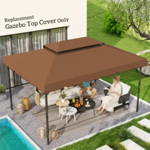 CampGlut 13x10 Gazebo-Ersatzdach, Modell 84C-101/144.
