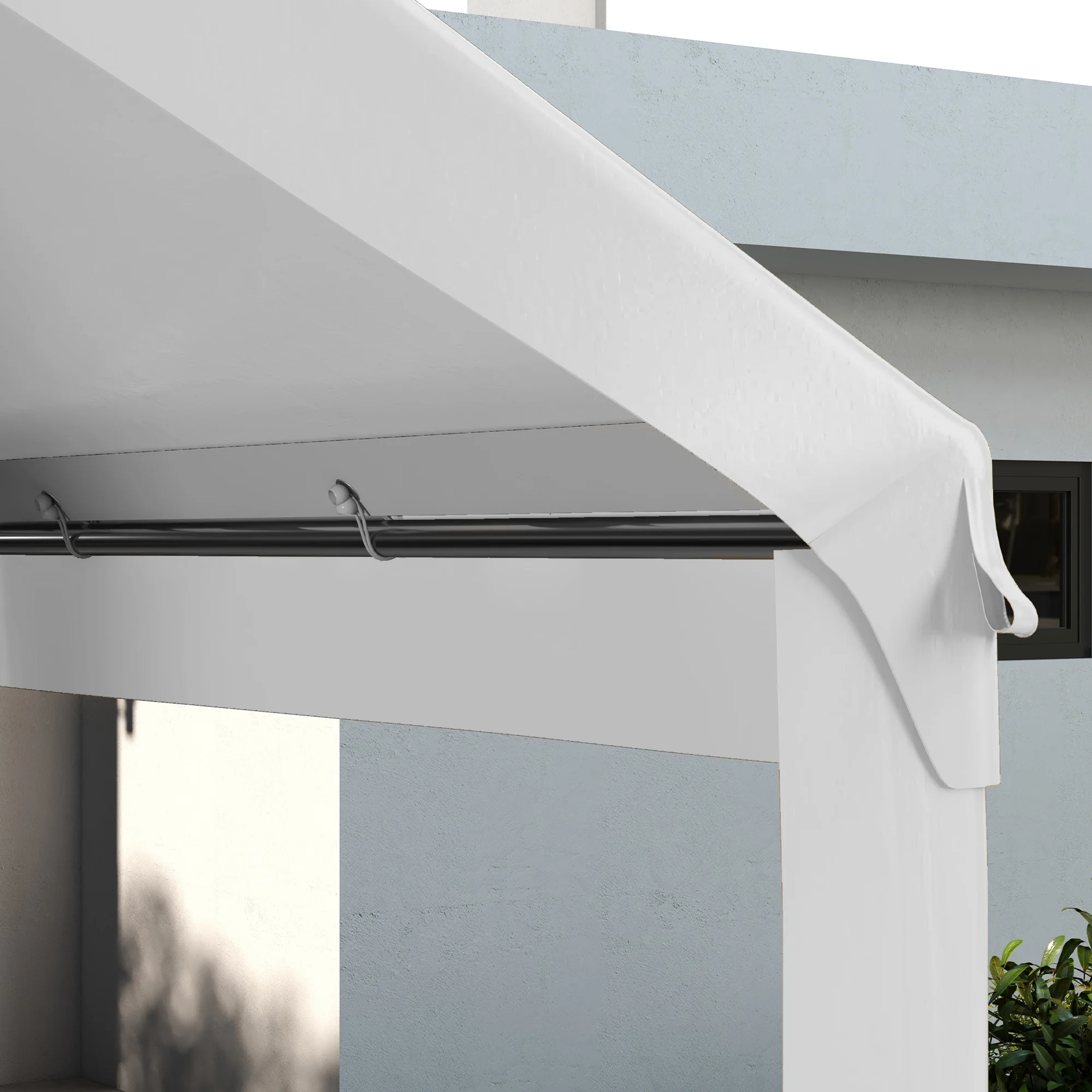 10 x 6m Carport Roof, UV-Resistant Replacement, White, Fits 84C-378V00 & 8... – Image 8