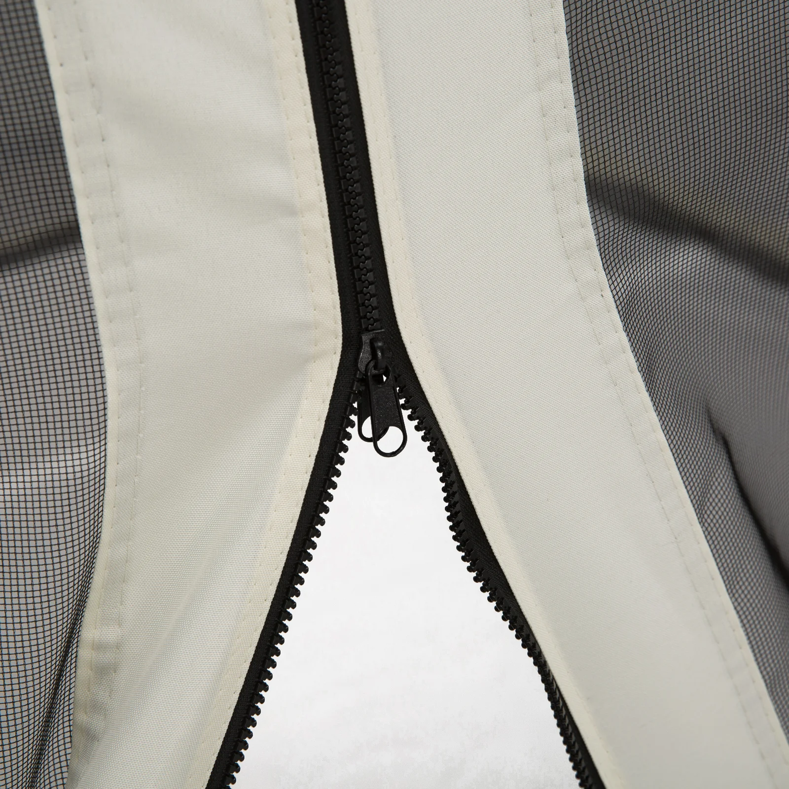 10x10 Replacement Side Wall Mesh with Zipper for Pavilions and Tents, Black - Imagen 7