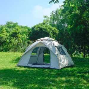 CampGlut Schnellaufbau-Zelt, sonnenschützend und wasserdicht für Outdoor.