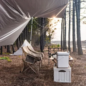 CampGlut 230cm Teleskop-Zeltstangen für Vorzelt.