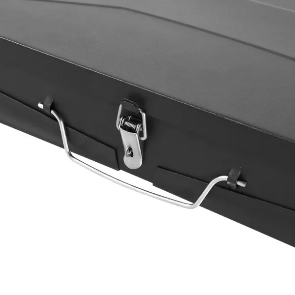 44x27x7cm Portable Square Charcoal Grill Black - Image 9