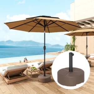 Round Patio Umbrella Base Holder