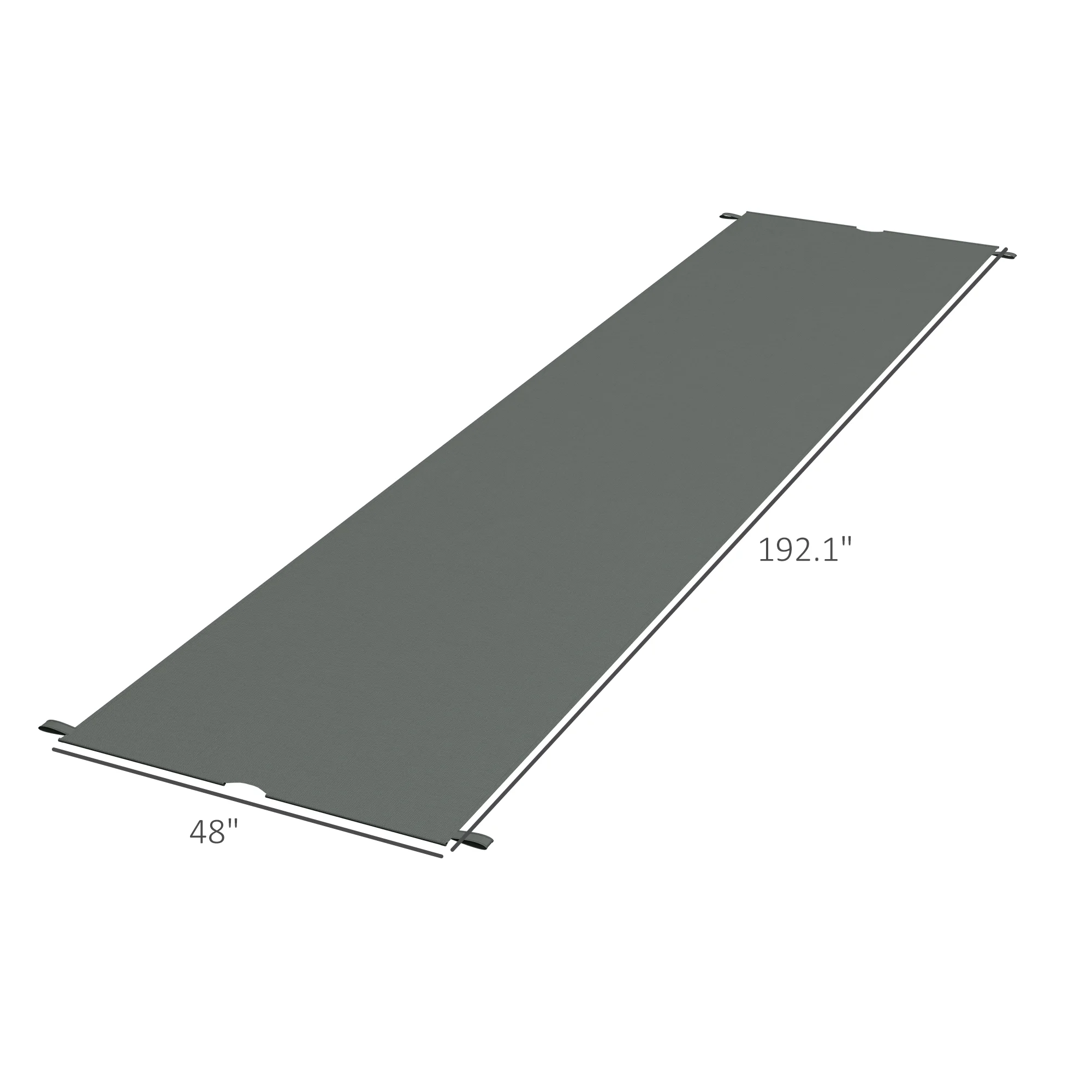 CampGlut 2er-Pack Pergola-Ersatzdach mit UV-Schutz.
