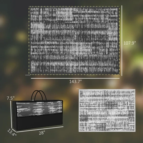 Tapis d'extérieur réversible - Imagen 4