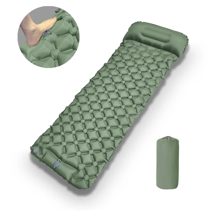 CampGlut feuchtigkeitsbeständige Luftmatte für Outdoor-Abenteuer.