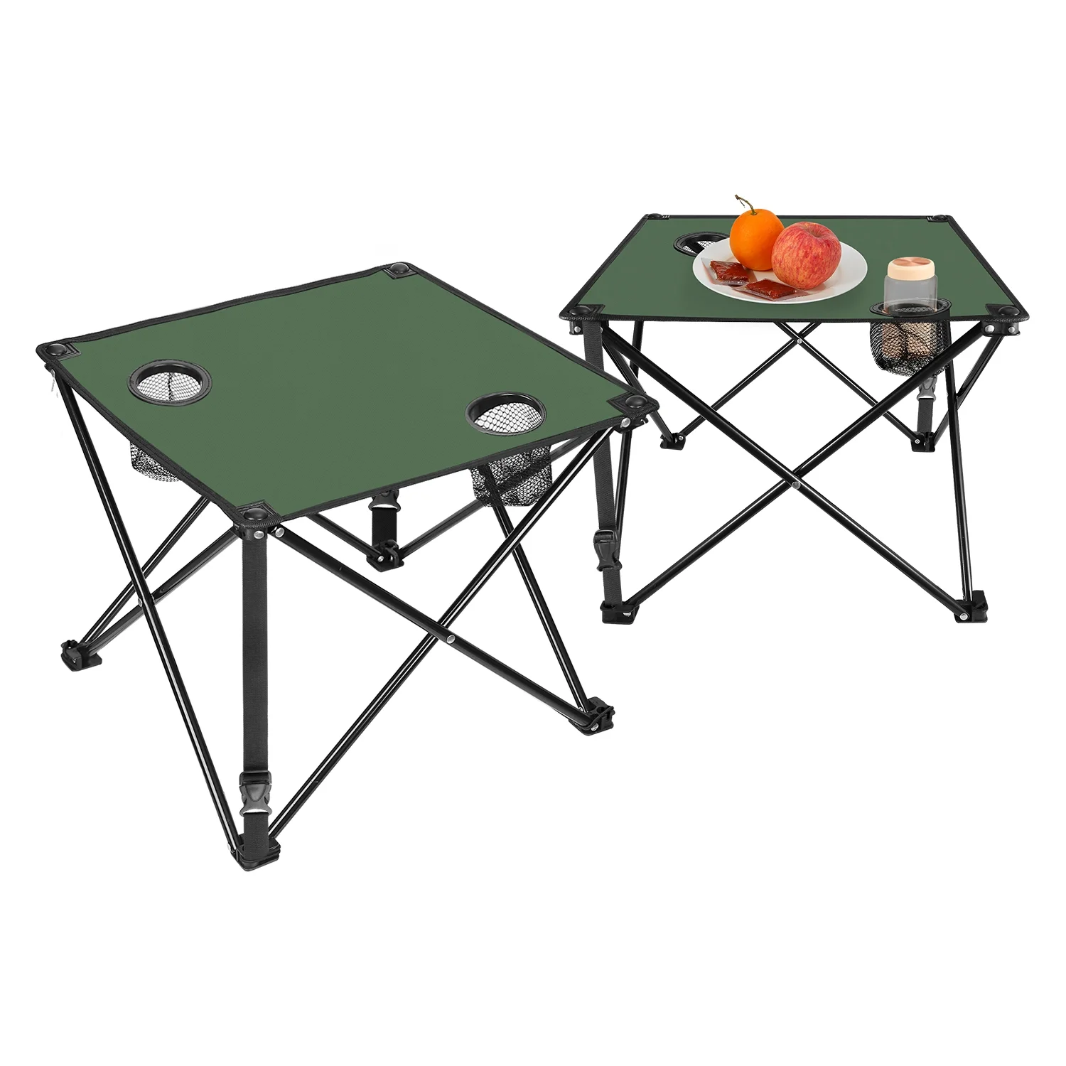 1-2 Stück faltbarer Campingtisch, tragbarer Picknicktisch, leichter Reisetisc... – Bild 11