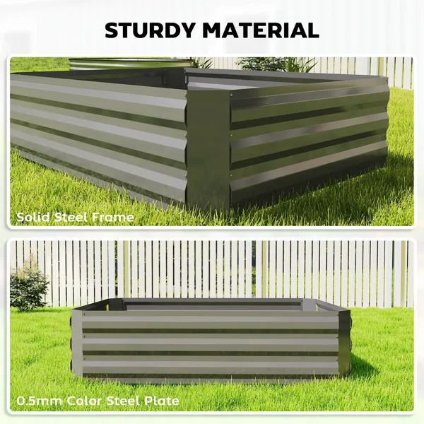 Raised Bed with Mini Greenhouse - Imagen 4