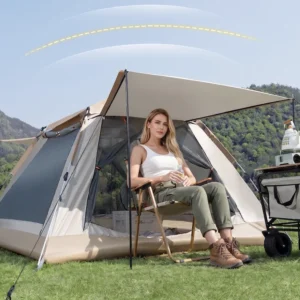CampGlut Tragbares Schnellaufbau-Zelt für Outdoor.