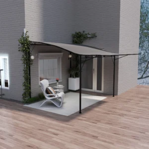 10 x 8 Außen-Pergola & Terrassendach für Garten, Wohnmobil, Terrasse, Türen u...