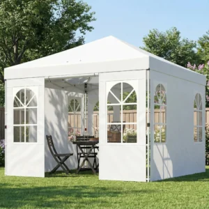 CampGlut Pop-Up-Schutzdach 9,6x9,6 ft mit Seitenwänden