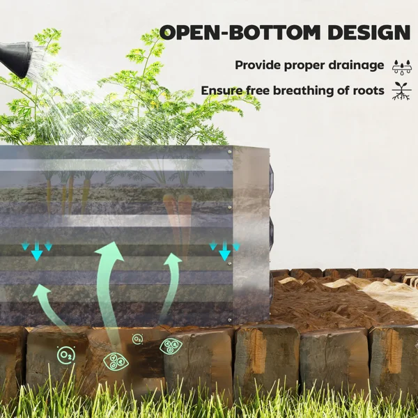 Raised Bed with Mini Greenhouse - Imagen 5