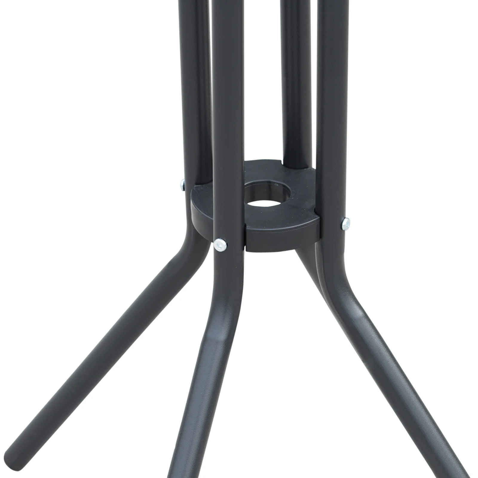 3-teiliges Outdoor-Bistro-Set für 2 Personen, Barhöhe, Anthrazitgrau – Bild 7