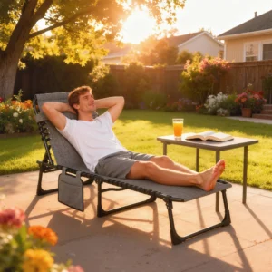 Folding Chaise Lounge Chair Outdoor