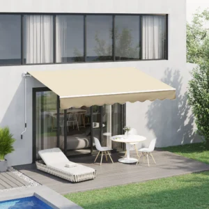 CampGlut ausziehbare 10x8-Markise für Outdoor-Campingabenteuer.