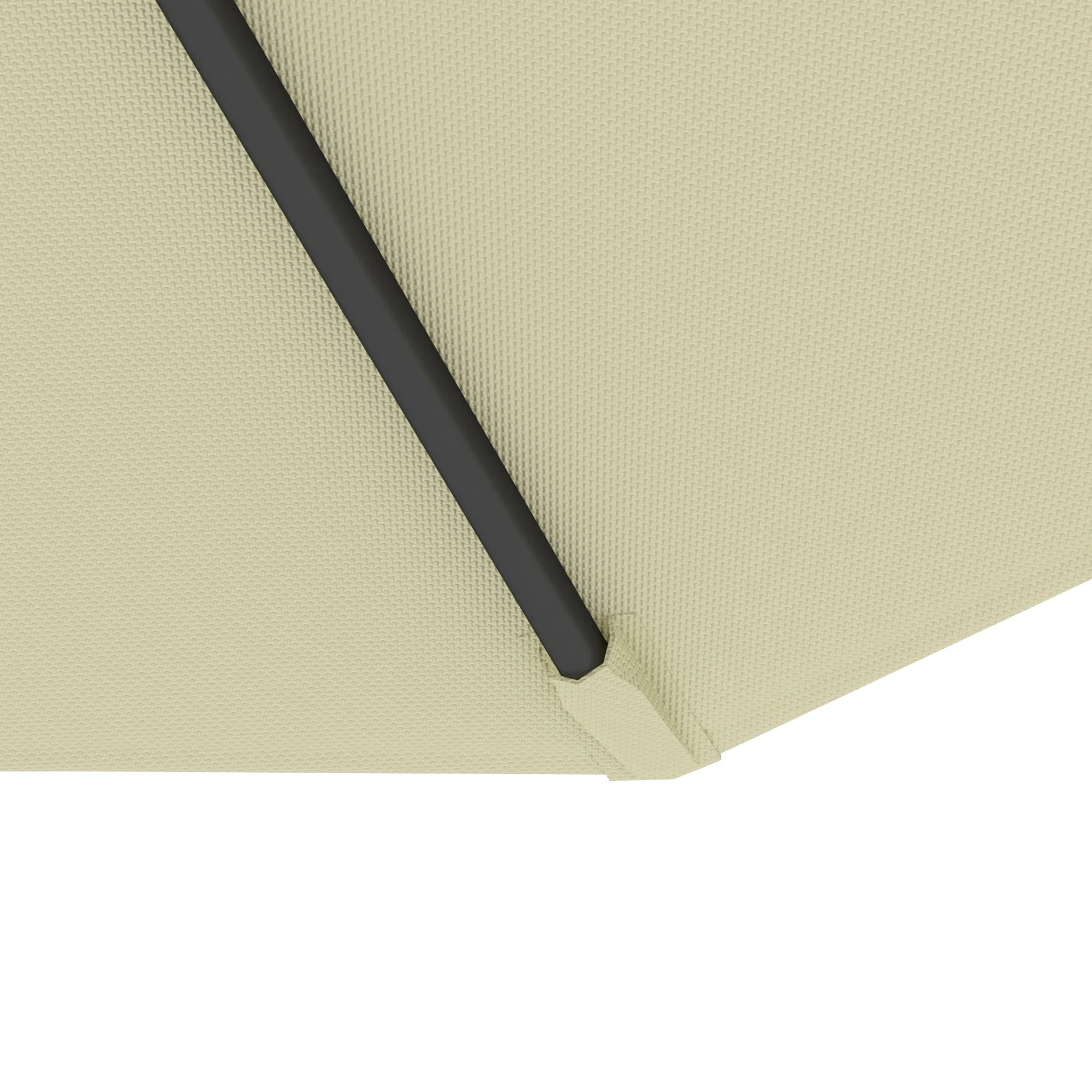 10 Ausleger-Sonnenschirm mit Kippfunktion, UV- & wasserfestem Material, Kreuz... – Bild 3