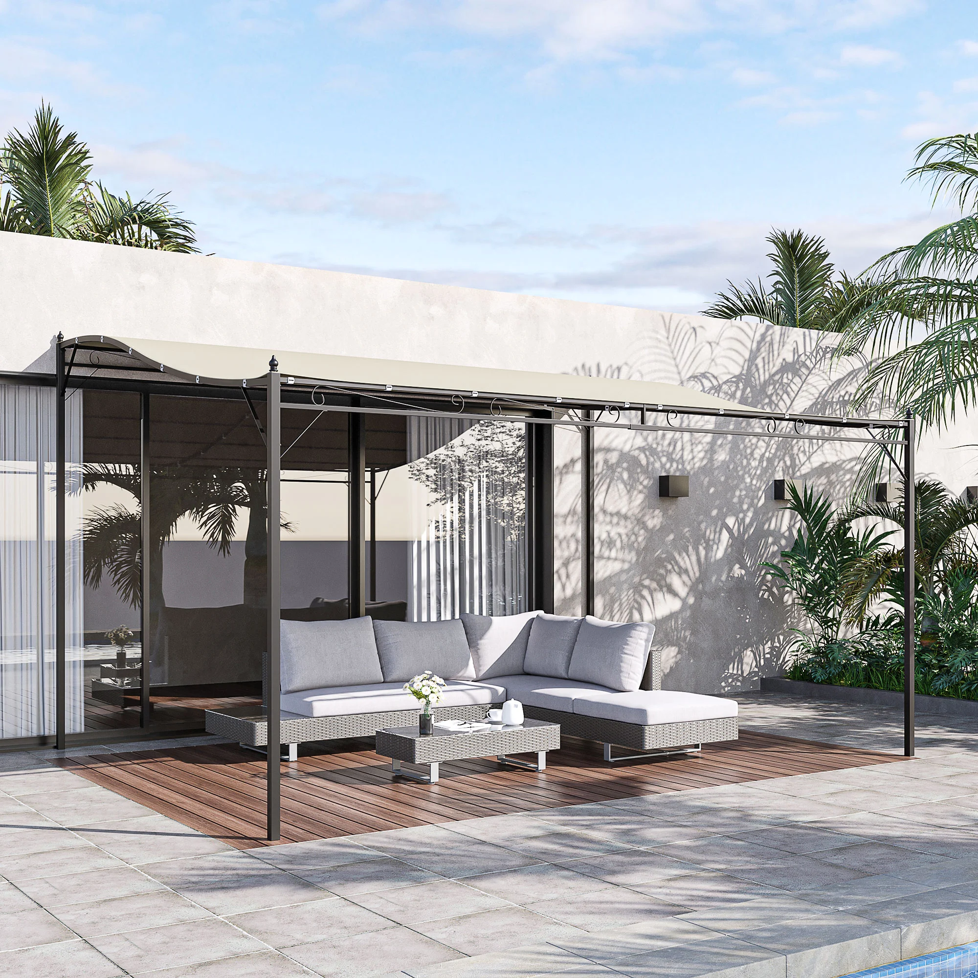 10 x 13 Outdoor Pergola Gazebo