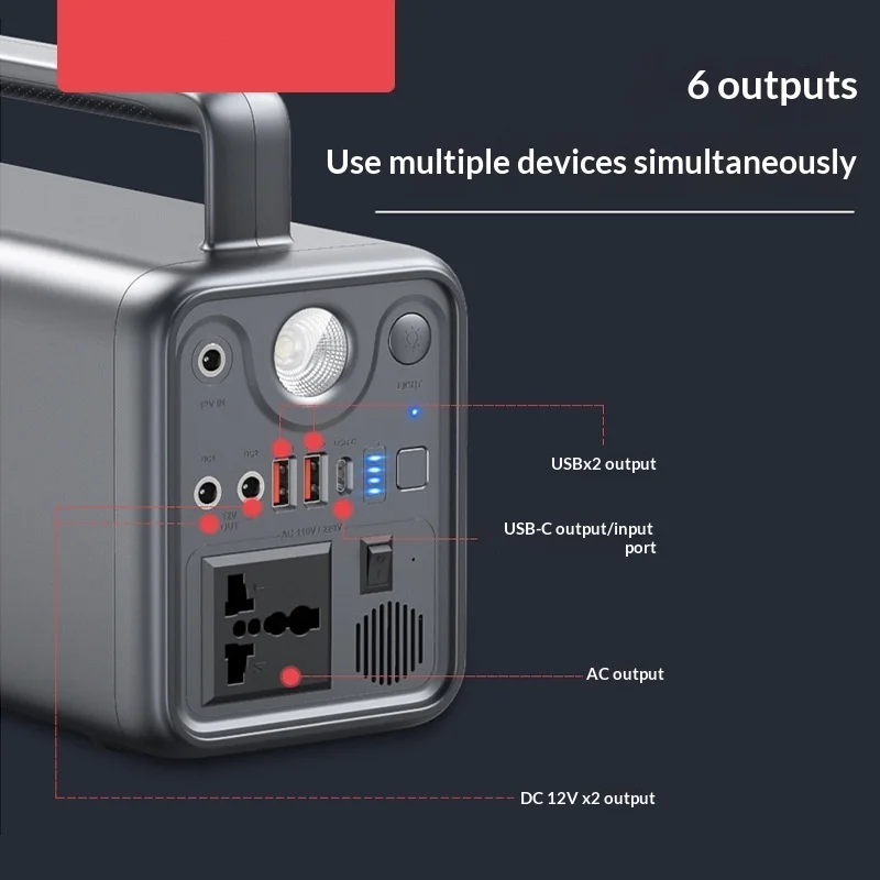 Tragbare Outdoor-Powerstation 220V