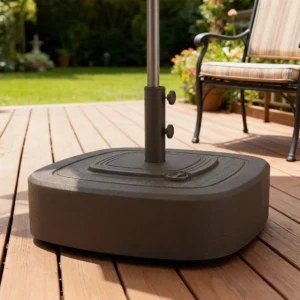 Terrassenschirmständer mit Rollen für 1,5"/1,9" Stangen