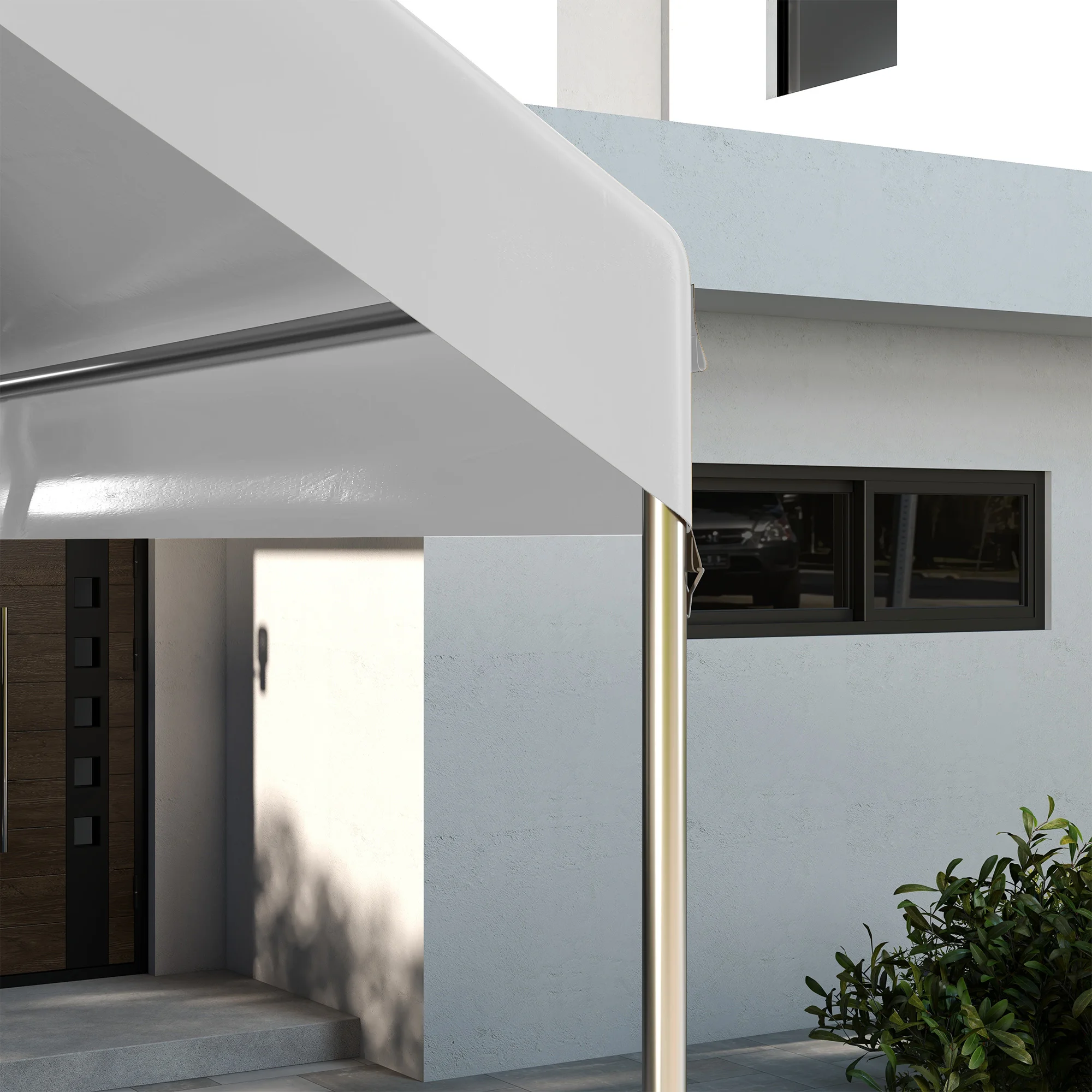 20 x 10 Carport-Ersatzdach für Modell 84C-207WT oder 84C-386V00WT mit Kugelsp... – Bild 4
