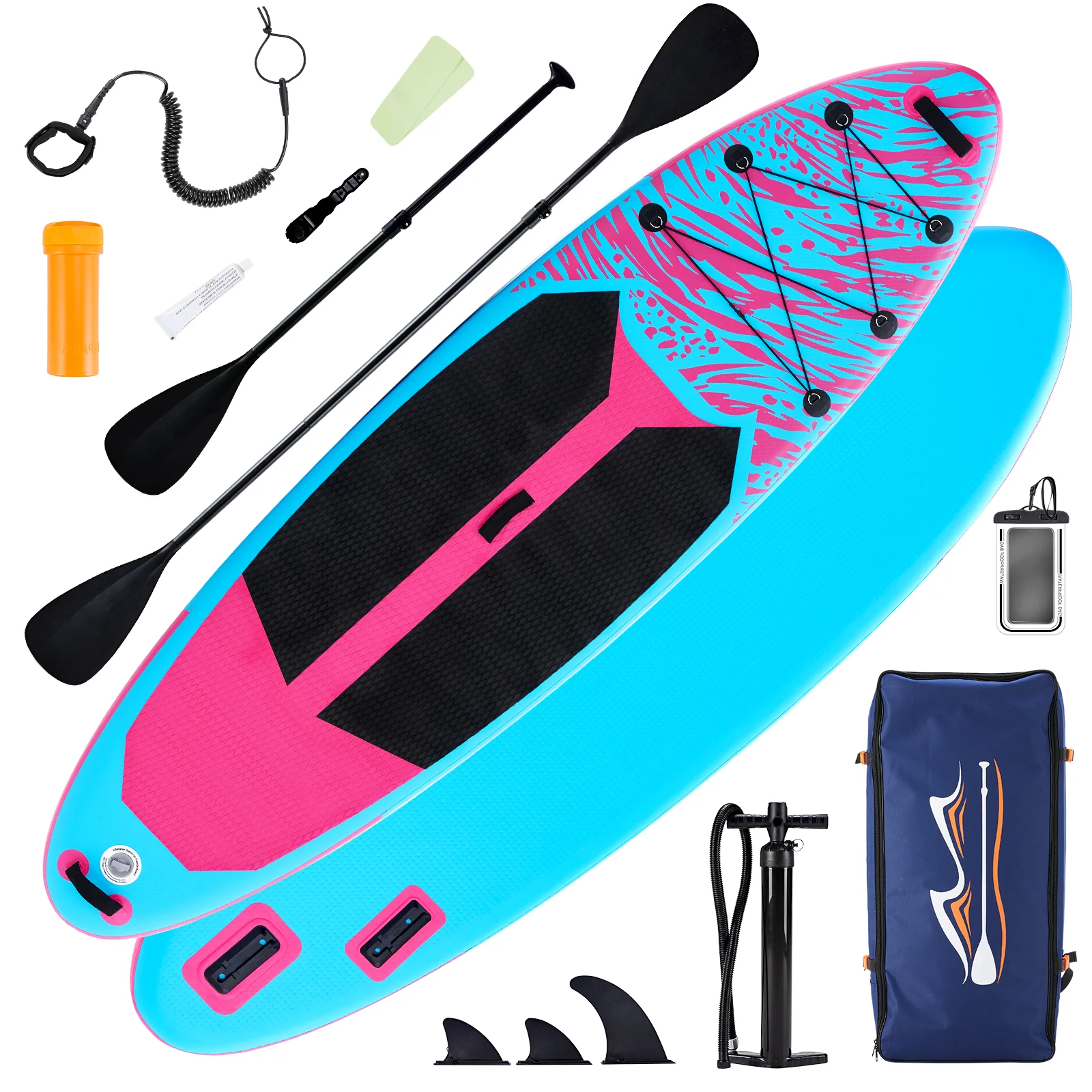 CampGlut Inflatable Stand-up Kayak für Outdoor-Spaß.