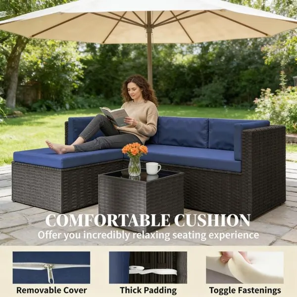 CampGlut Gartenmöbel aus Aluminium für langlebigen Outdoor-Komfort.