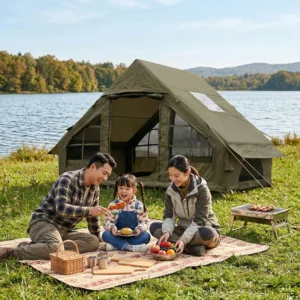 CampGlut Automatisches Campingzelt für Strand und Outdoor.
