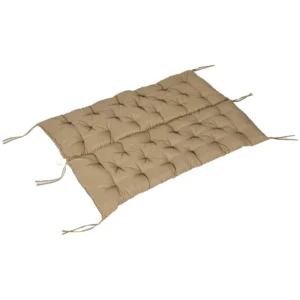 59x38 cm getuftete Sitzauflage für 3-Sitzer, Ersatz für Schaukelstuhl, Terras...