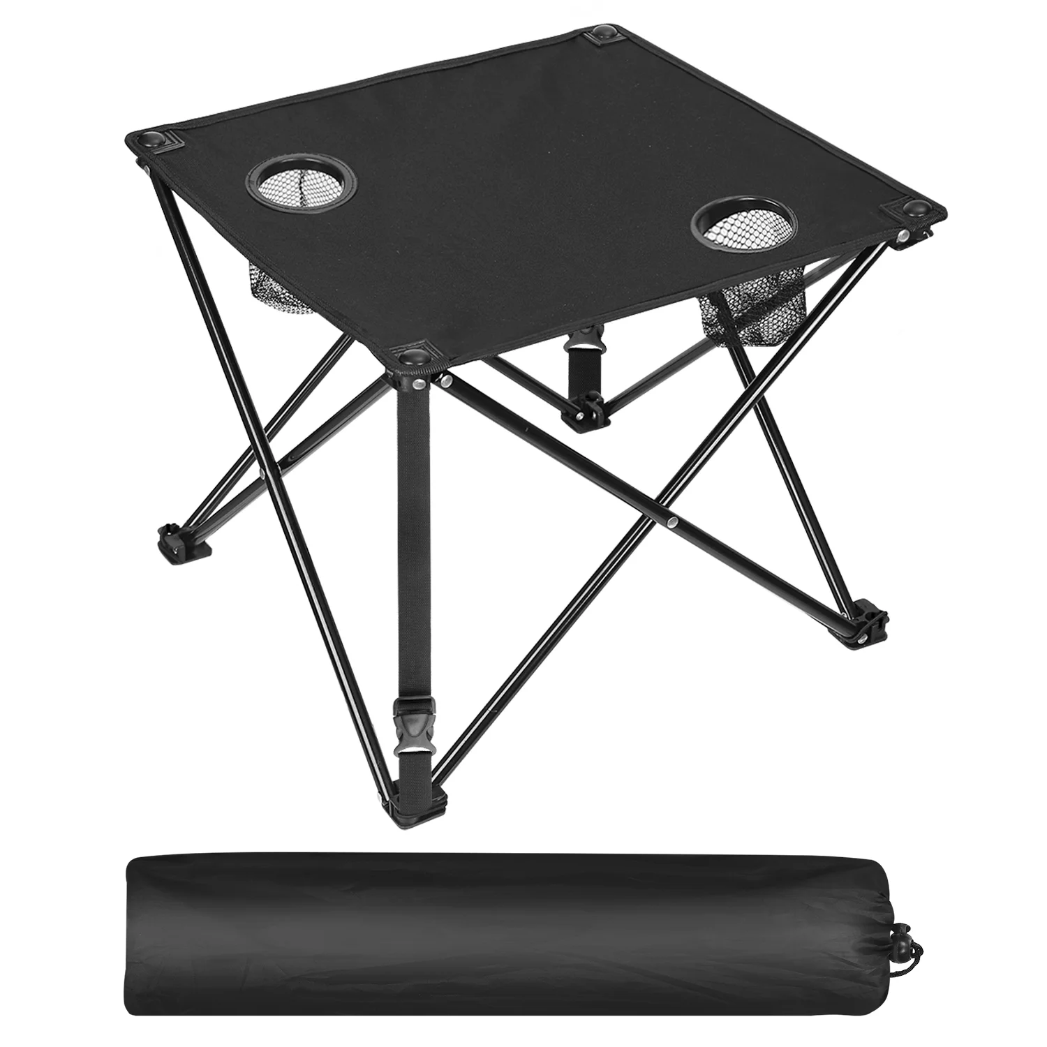 1-2 Stück faltbarer Campingtisch, tragbarer Picknicktisch, leichter Reisetisc... – Bild 3