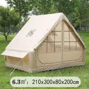 CampGlut aufblasbares Campingzelt, isoliert und dick.