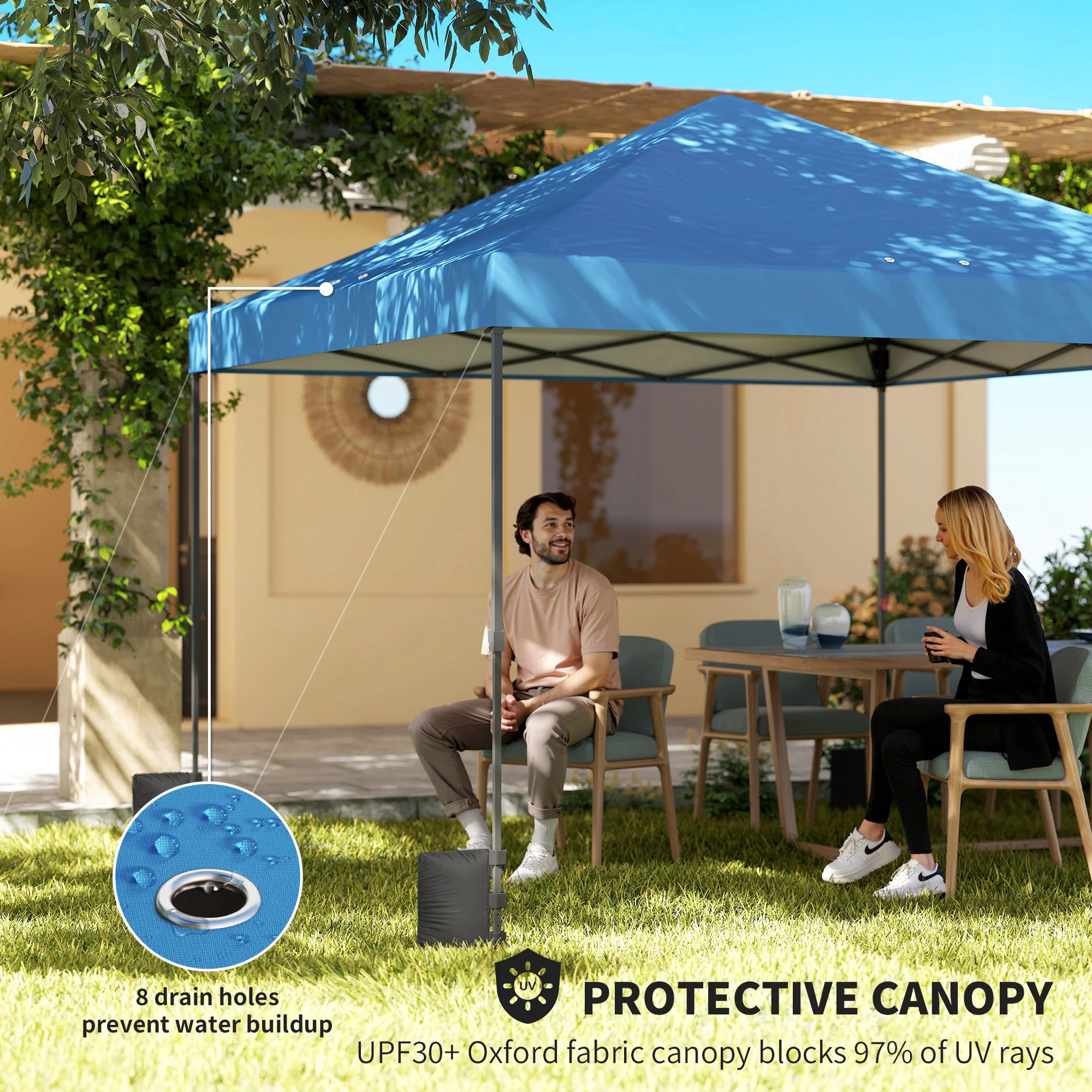CampGlut Schnellaufbau-Zelt für Outdoor und Camping.
