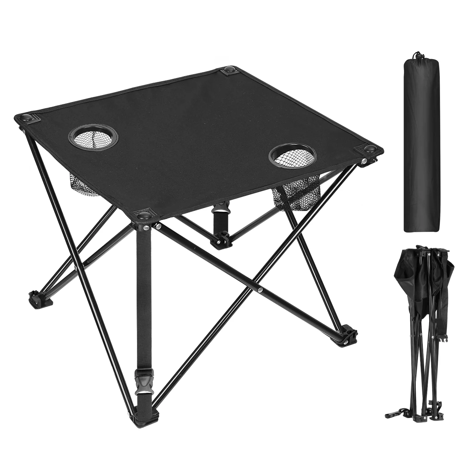 1-2 Stück faltbarer Campingtisch, tragbarer Picknicktisch, leichter Reisetisc... – Bild 8