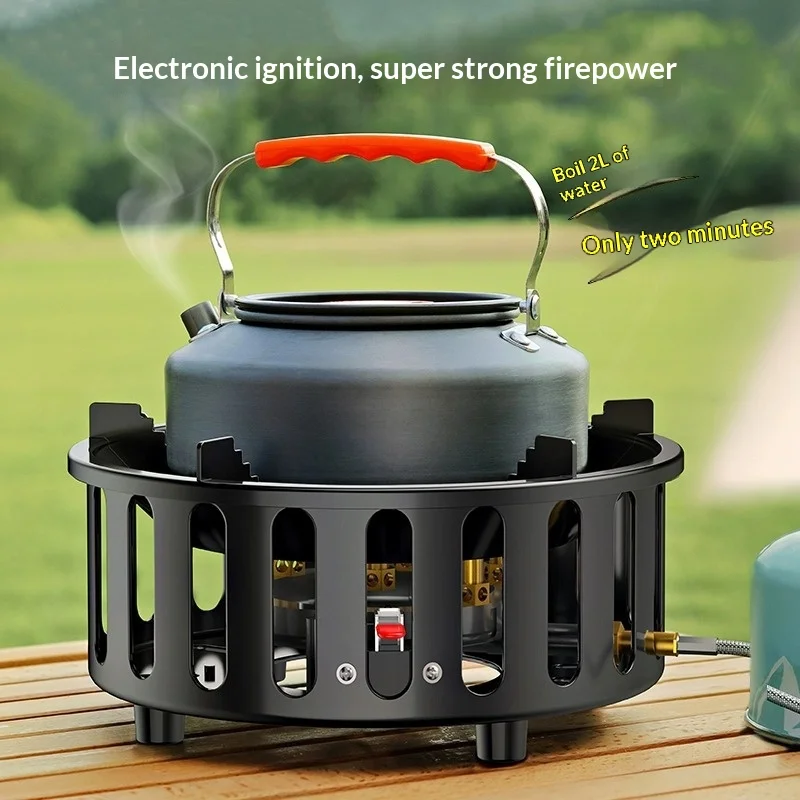 Portable All-in-One Outdoor Cartridge Stove - Imagen 3