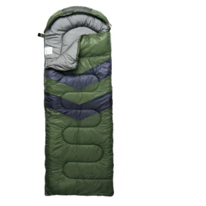 CampGlut Schlafsack mit Kapuze für Outdoor-Camping.