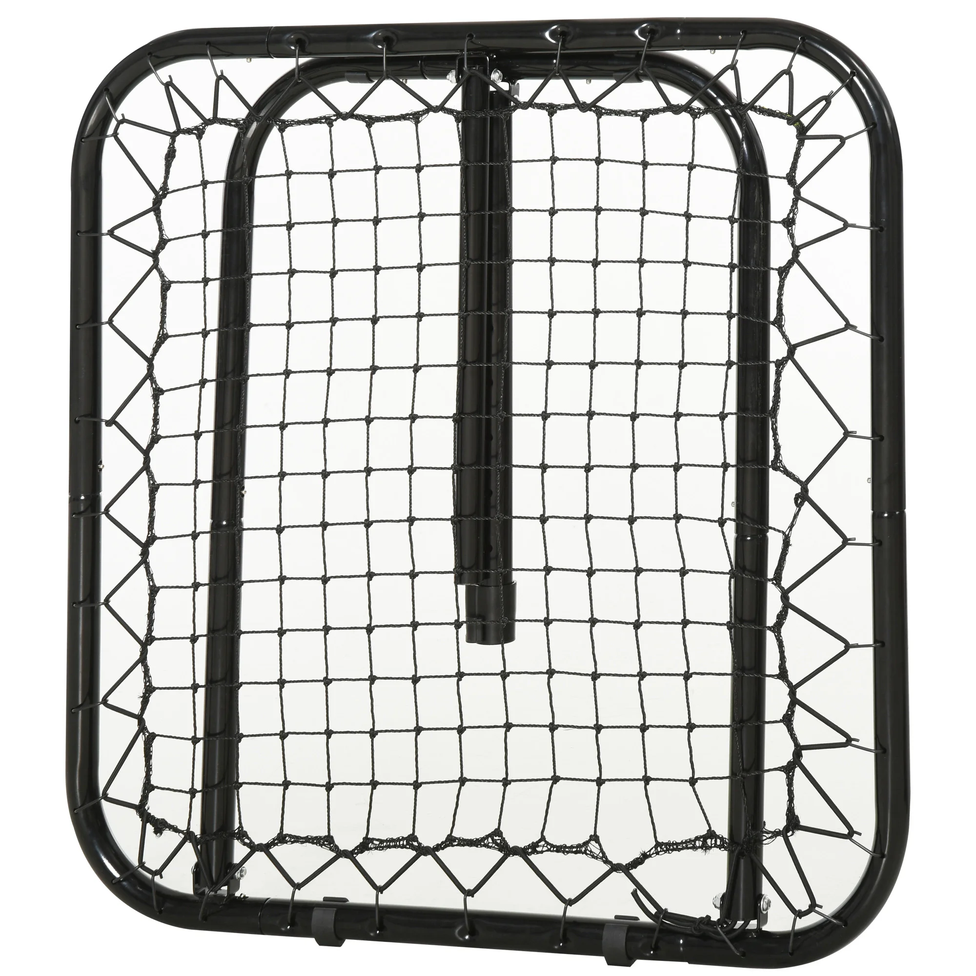 Fußball-Reboundernetz, 3x3, verstellbarer Winkel, klappbar, robustes Metallrohr – Bild 4