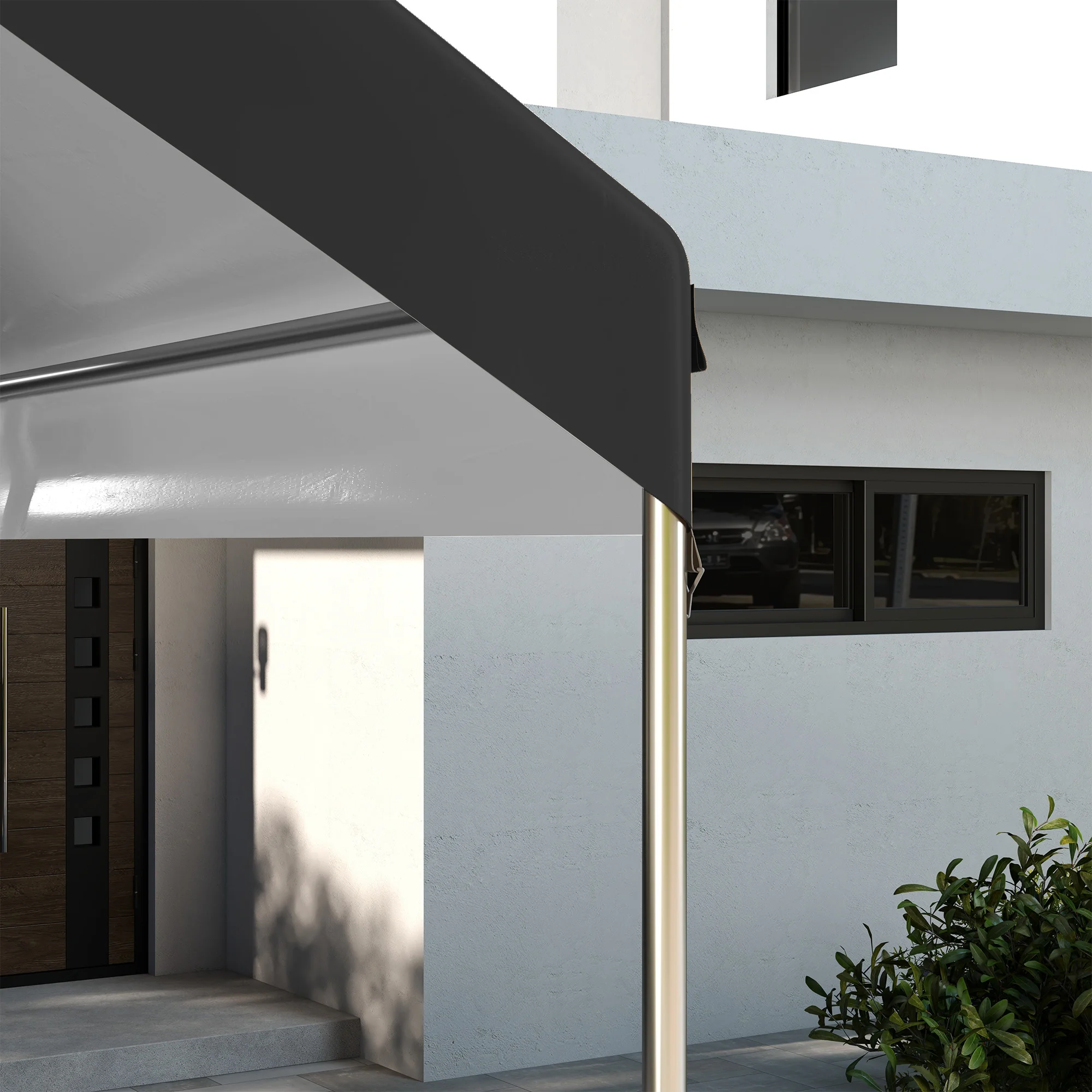 CampGlut großes Carportdach 20x10, perfekt für Outdoor-Überdachungen und Campingplätze.