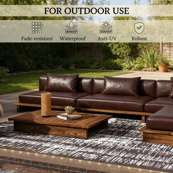 Wendbarer Outdoor-Teppich – Bild 5