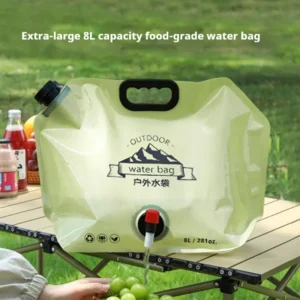 CampGlut faltbarer Wasserbeutel für Outdoor, große Kapazität.