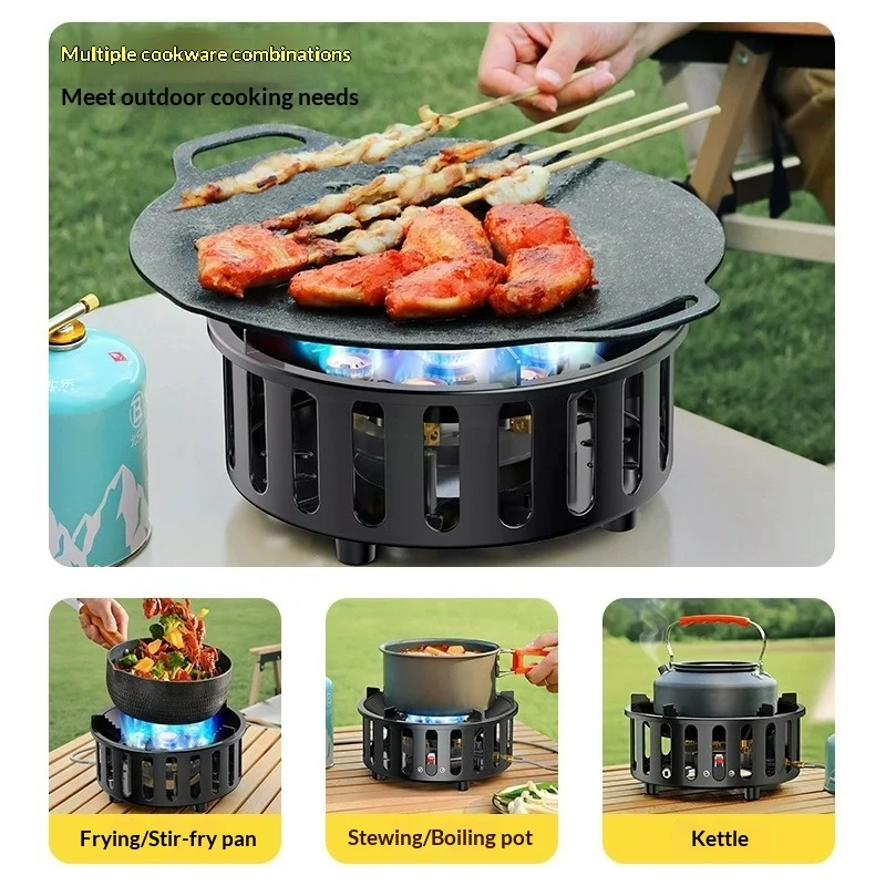 Portable All-in-One Outdoor Cartridge Stove - Imagen 5
