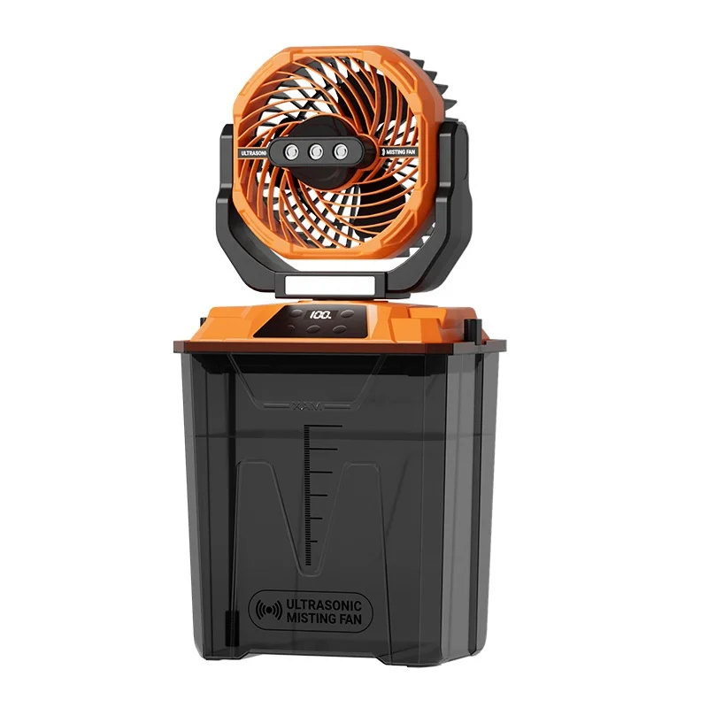 CampGlut Tragbarer Camping-Ventilator für Outdoor-Kühlung.